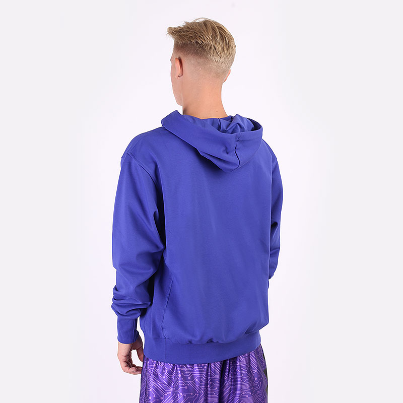 мужская синяя толстовка Nike Dri-FIT Standard Issue x Space Jam: A New Legacy Hoodie DJ3889-471 - цена, описание, фото 5